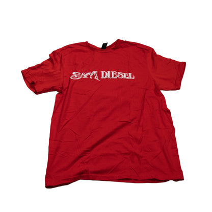 S&M Diesel short sleeve uni-sex t-shirt white logo- 10 color options avail