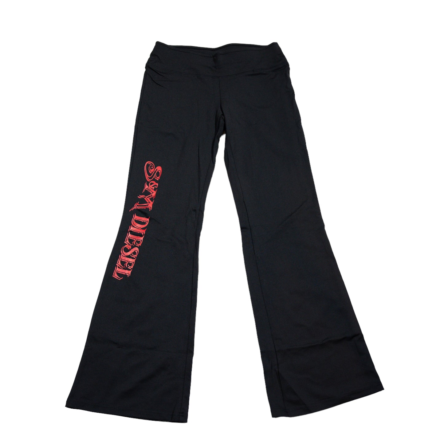 S&M Diesel Black Yoga Pant with logo- 5 color options avail