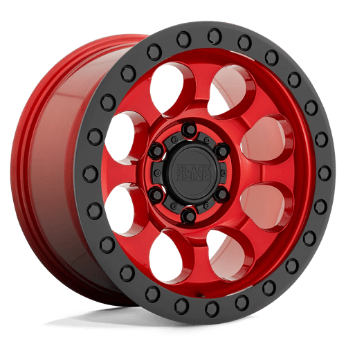 BRRIT 17X9 6X5.5 C-RED-BLKBLTS 12MM