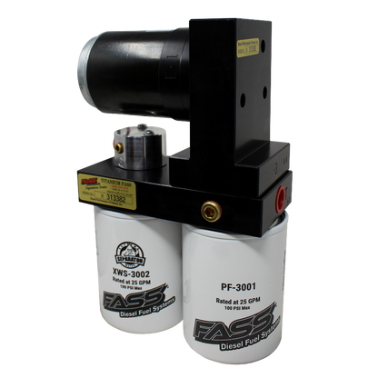 FASS Titanium Signature Series Diesel Fuel System 100GPH GM Duramax 6.6L 2011-2014