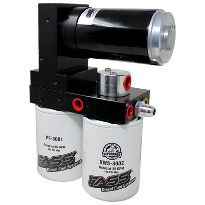 FASS Titanium Signature Series Diesel Fuel System 250GPH Dodge Cummins 5.9L and 6.7L 2005-2018 and 2021