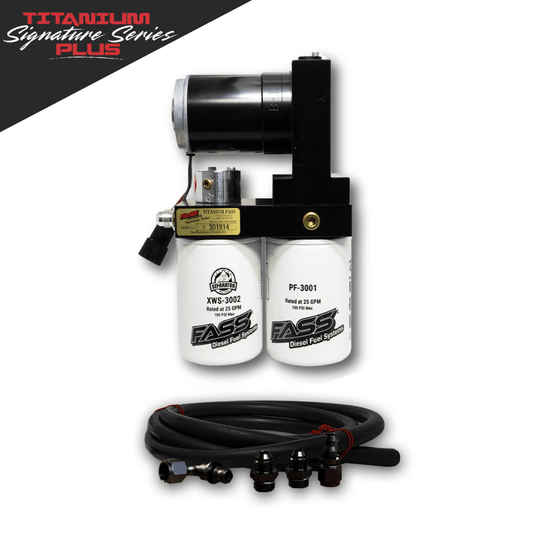 Titanium Signature Series Plus Fuel System for 1992-2000 for Silverado/Sierra Turbo Diesel 6.5L (600-900hp) FASS