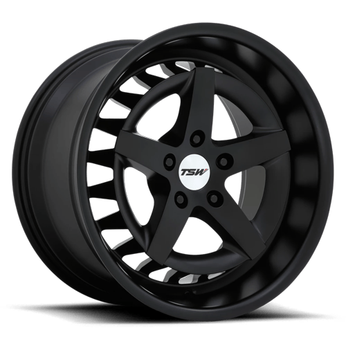 TW DEGNER 18X10 5X112 +25 66 SEMI G-BLK