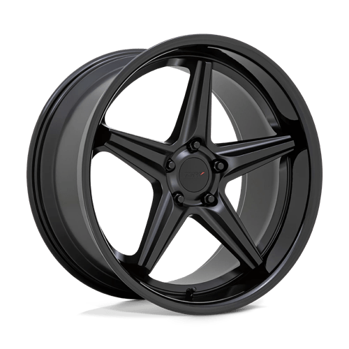 TW LAUNCH 20X8.5 5X120 76.1 MBLK GBLK 35