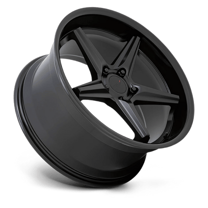 TW LAUNCH 20X8.5 5X112 66.6 MBLK GBLK 20