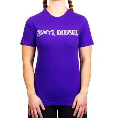 S&M Diesel short sleeve uni-sex t-shirt white logo- 10 color options avail