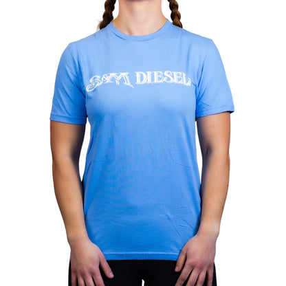 S&M Diesel short sleeve uni-sex t-shirt white logo- 10 color options avail