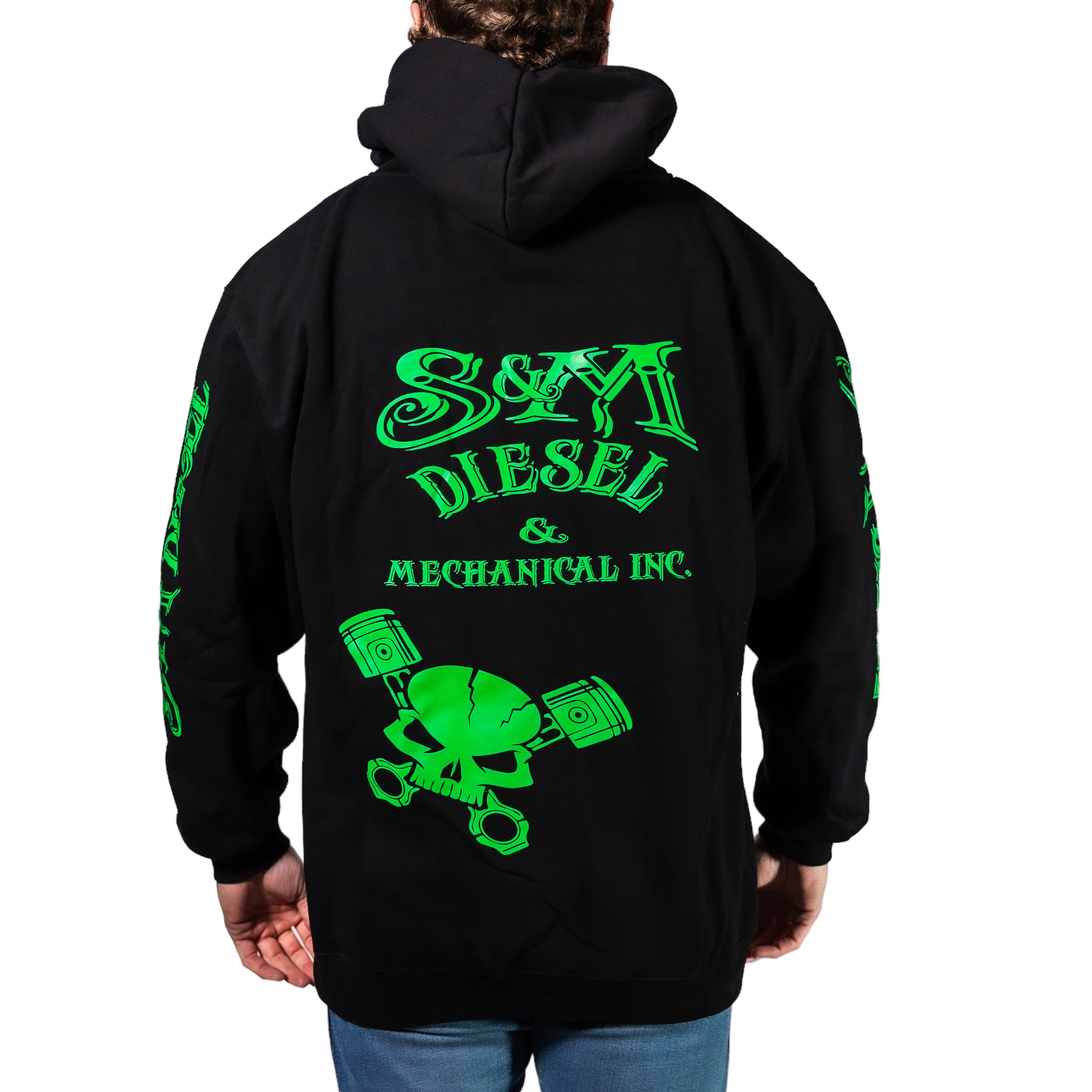 Diesel 2025 green hoodie