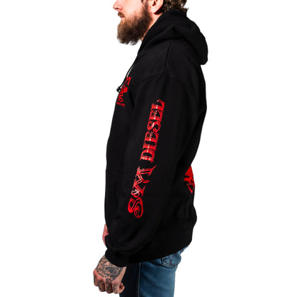 S&M Diesel Zip-up logo hoodie- 8 color options avail