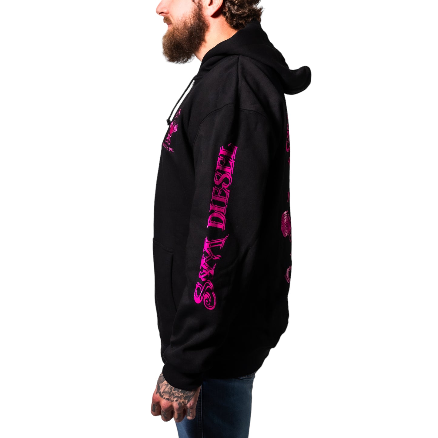 S&M Diesel Zip-up logo hoodie- 8 color options avail