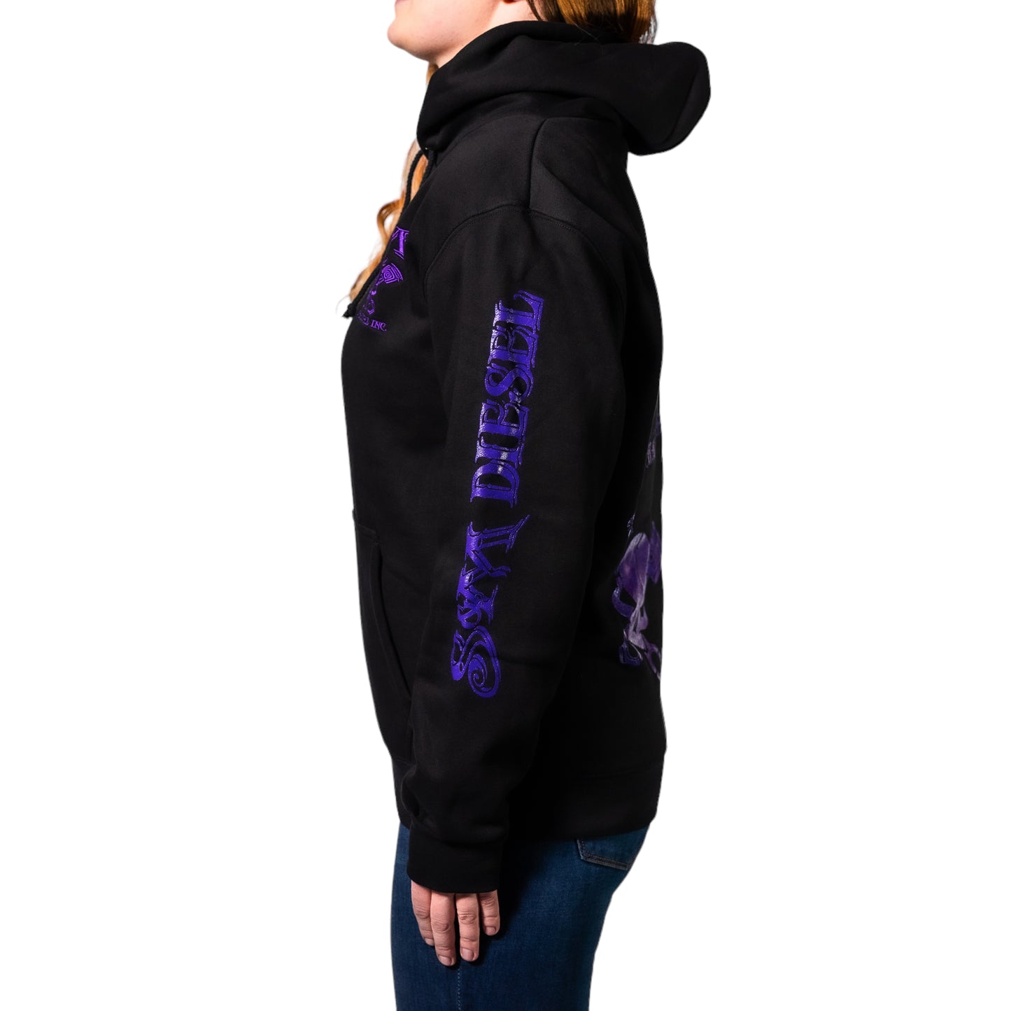 S&M Diesel Zip-up logo hoodie- 8 color options avail