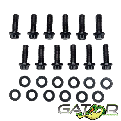 Heavy Duty Up-Pipe Bolt Kit for 2001-2016 Silverado/Sierra 2500/3500 HD 6.6L Duramax Diesel Gator Fasteners