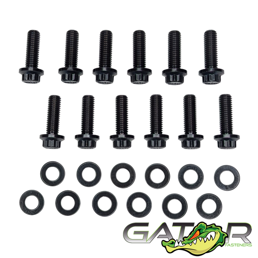 Heavy Duty Up-Pipe Bolt Kit for 2001-2016 Silverado/Sierra 2500/3500 HD 6.6L Duramax Diesel Gator Fasteners