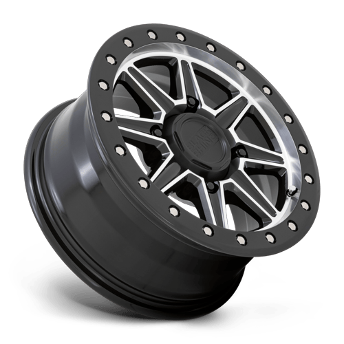 BLWEB 15X7 4X137 G-BLK-MACH 36MM