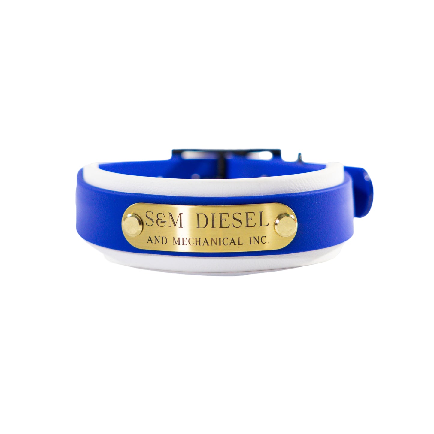 S&M Diesel Biothane Dog Collar- 19 color options avail