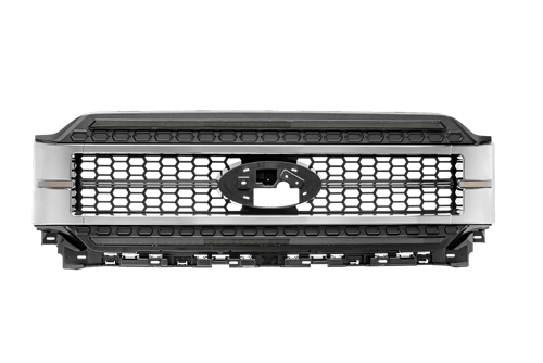 GRILLE F150 2021+ CHROME FINISH WHT DRL