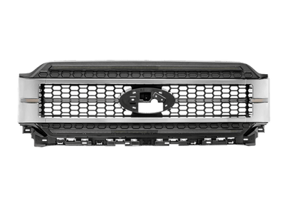 GRILLE F150 2021+ CHROME FINISH WHT DRL