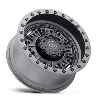 BR ABRAMS 17X8.5 6X135 +0 87 TXT M-GNMTL