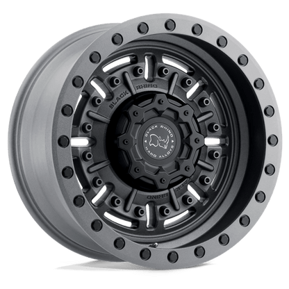 BR ABRAMS 20X9.5 5X130 +2 84 TXT M-GNMTL