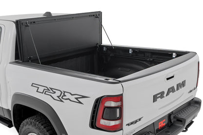 Hard Tri-Fold Flip Up Fold Bed Cover | 5'7" Bed | Ram 1500 (19-26)/1500 TRX (21-24) 