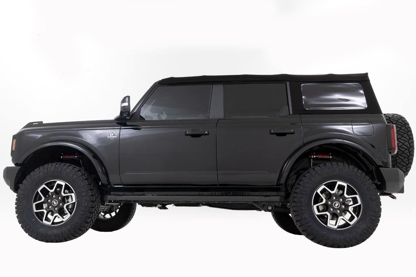 Vertex 2.5 Reservoir Coilovers | Rear | 2" | Ford Bronco 4WD (2021-2025)