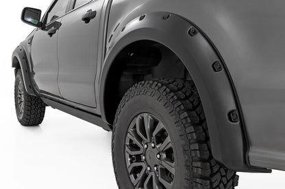 Pocket Fender Flares | UX Ingot Silver | Ford Ranger 2WD/4WD (2019-2023)
