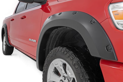 Pocket Fender Flares | PRP Deep Cherry Red Crystal | Ram 1500 2WD/4WD (19-24)