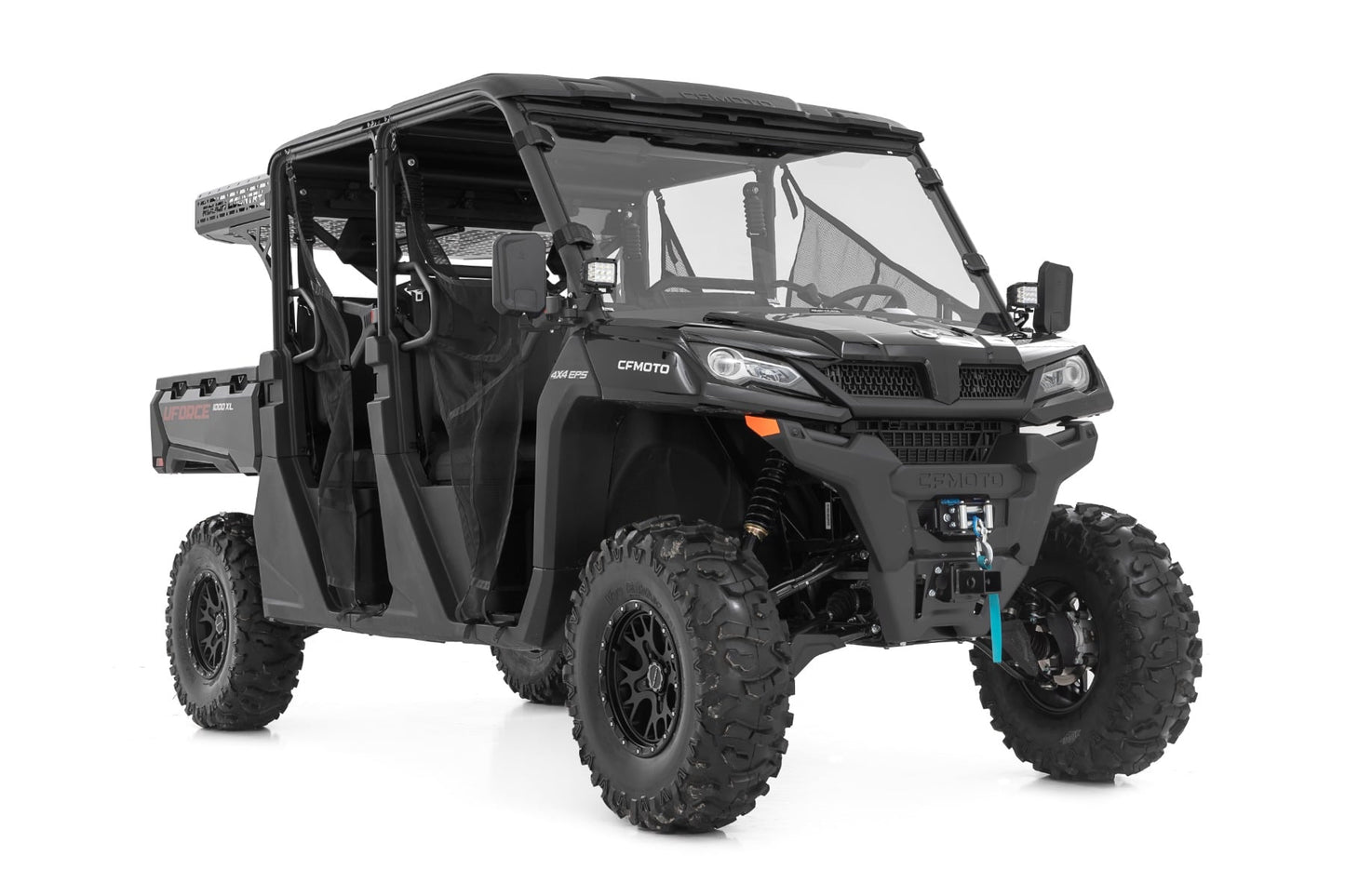 LED Light Kit | Cage Mount | 2" Chrome Pair | Wide Angle | CFMOTO UFORCE 1000 