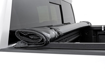 Soft Roll Up Bed Cover | 5'10" Bed | Chevy/GMC Sierra 1500 (19-26)/Silverado 1500 (19-26) 
