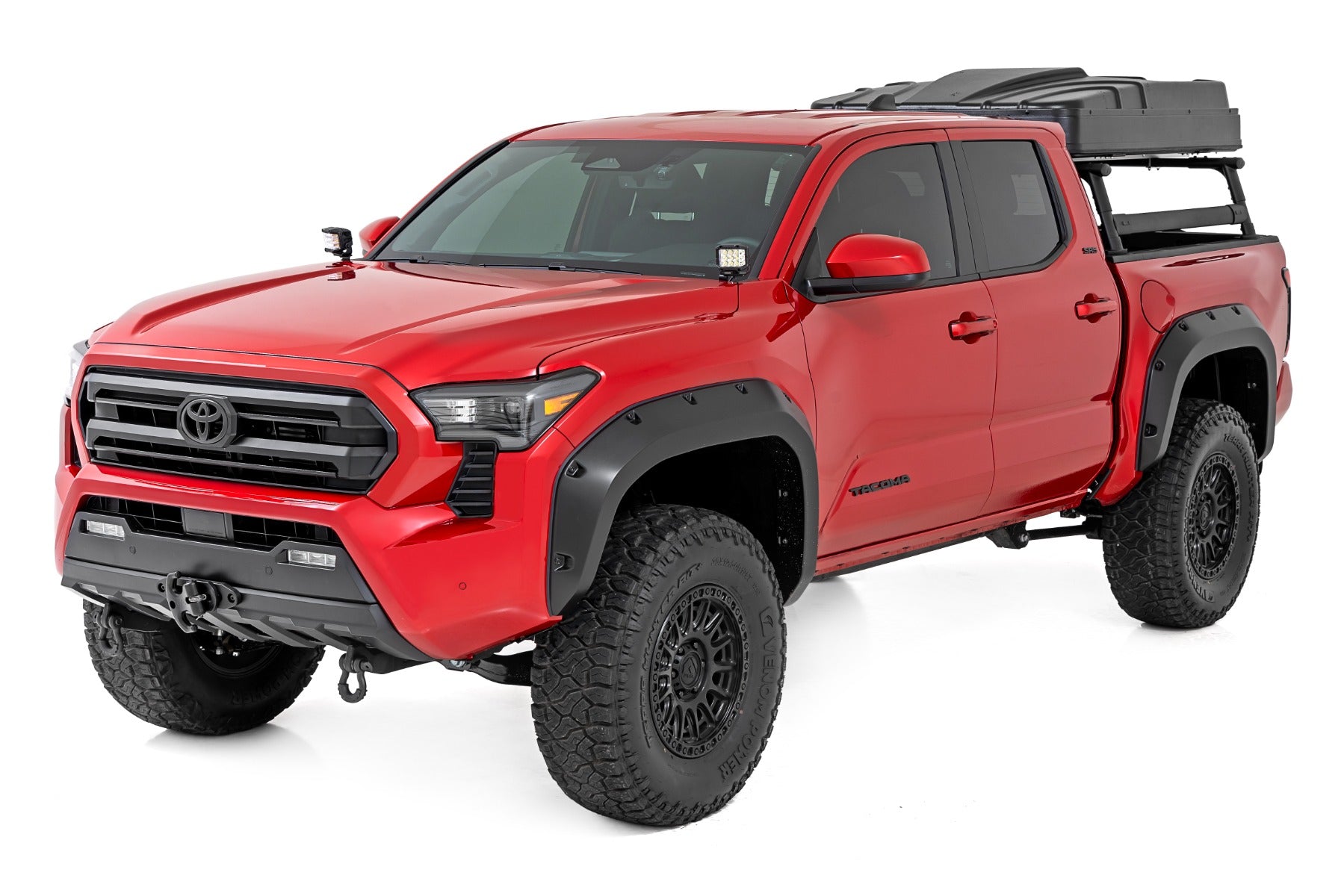 Pocket Fender Flares | 3U5 Supersonic Red | Toyota Tacoma 2WD/4WD (2024-2026)