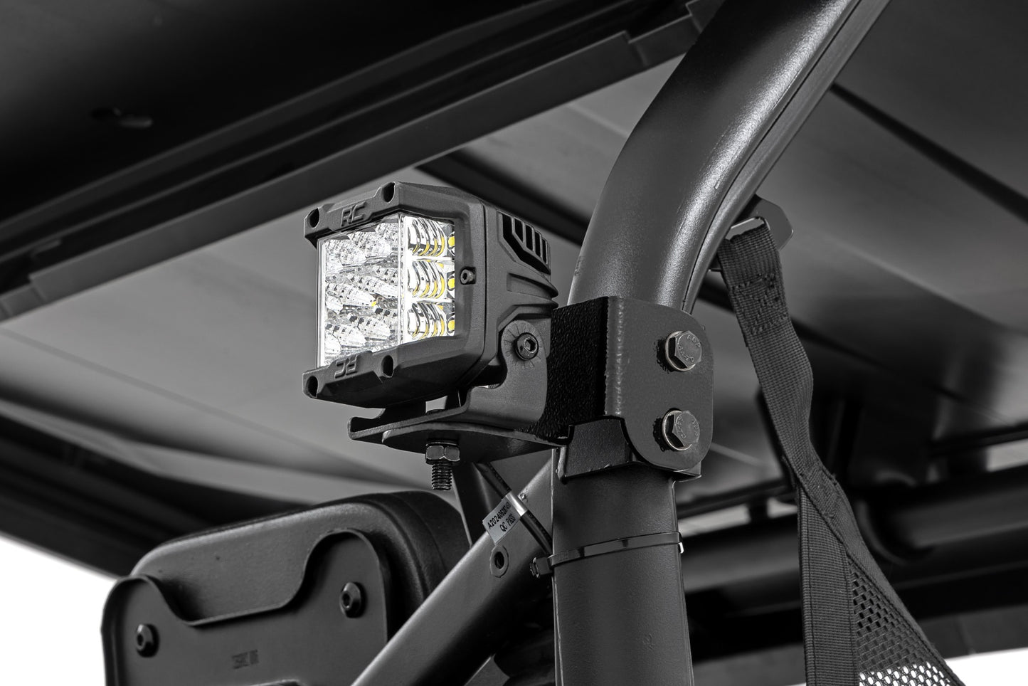 LED Light Kit | Rear Mount | 2" Black Pair | White DRL | Segway 570 F