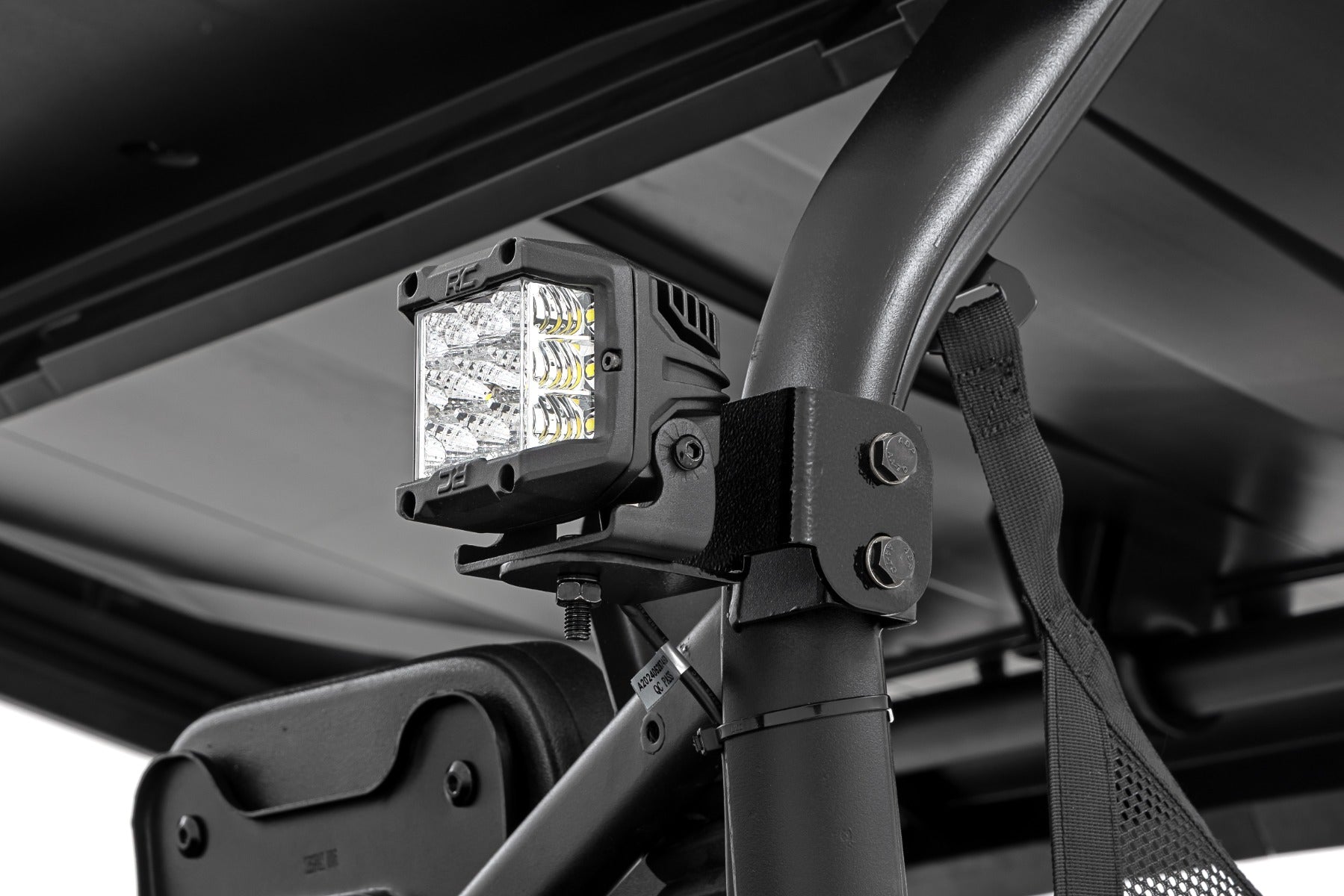 LED Light Kit | Rear Mount | 2" Black Pair | White DRL | Segway 570 F