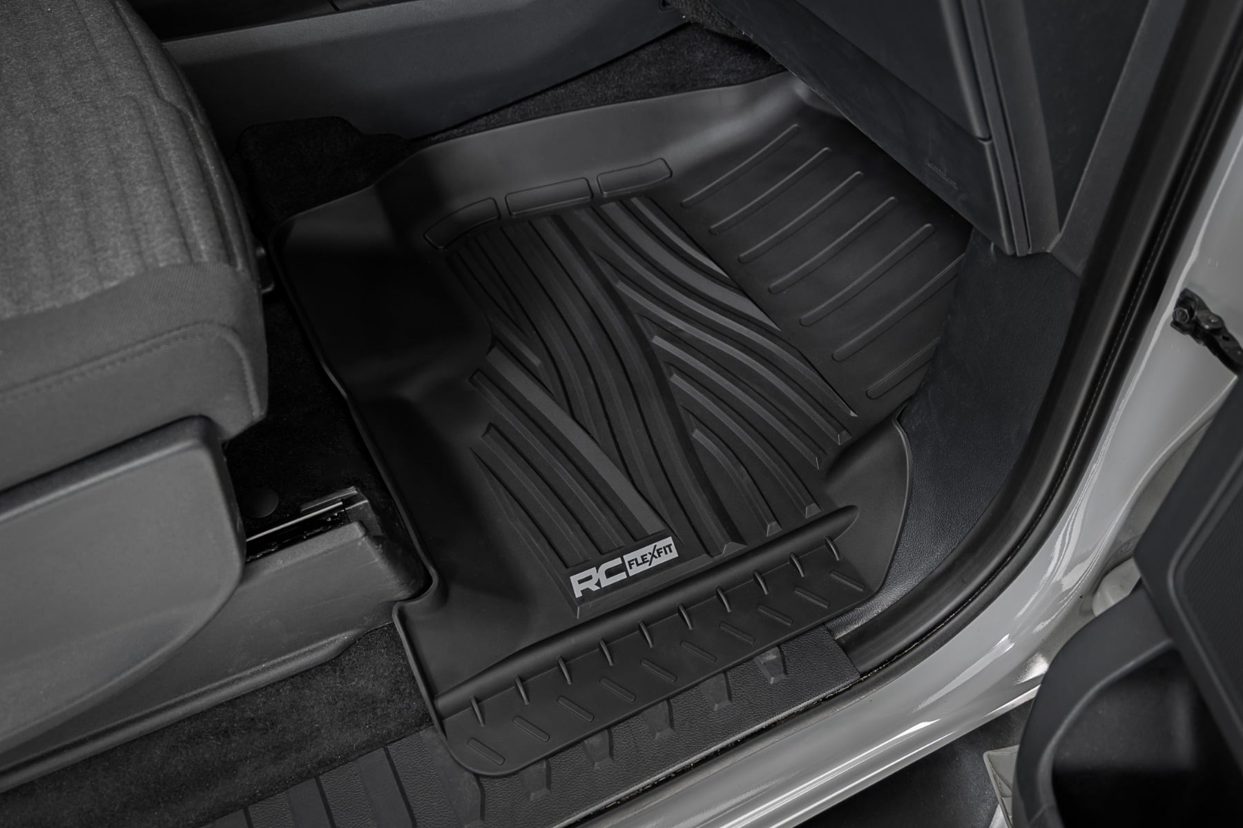 Flex-Fit Floor Mats | FR & RR | Ford F-150 (15-26)/F-150 Lightning (22-26)/Raptor (17-26) 