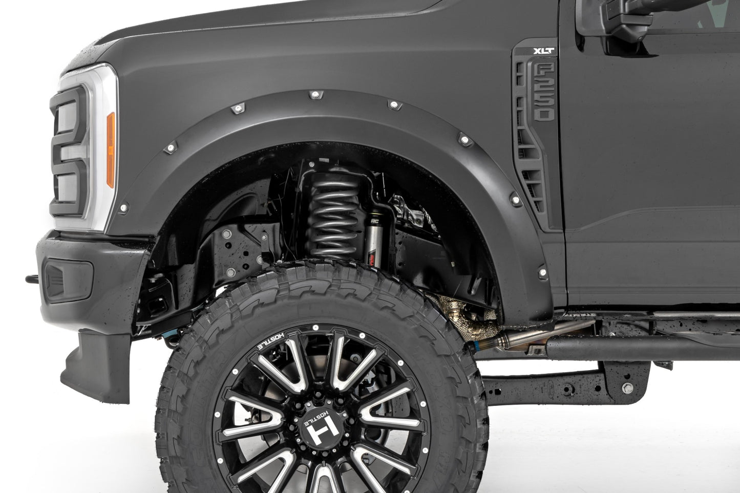 Pocket Fender Flares | Gloss Black | Ford F-250/F-350 Super Duty (23-26)