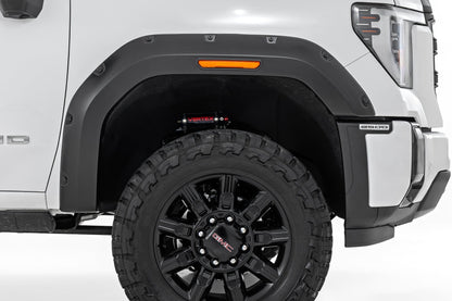 Pocket Fender Flares | GXP Downpour | GMC Sierra 2500 HD/Sierra 3500 HD (20-26)