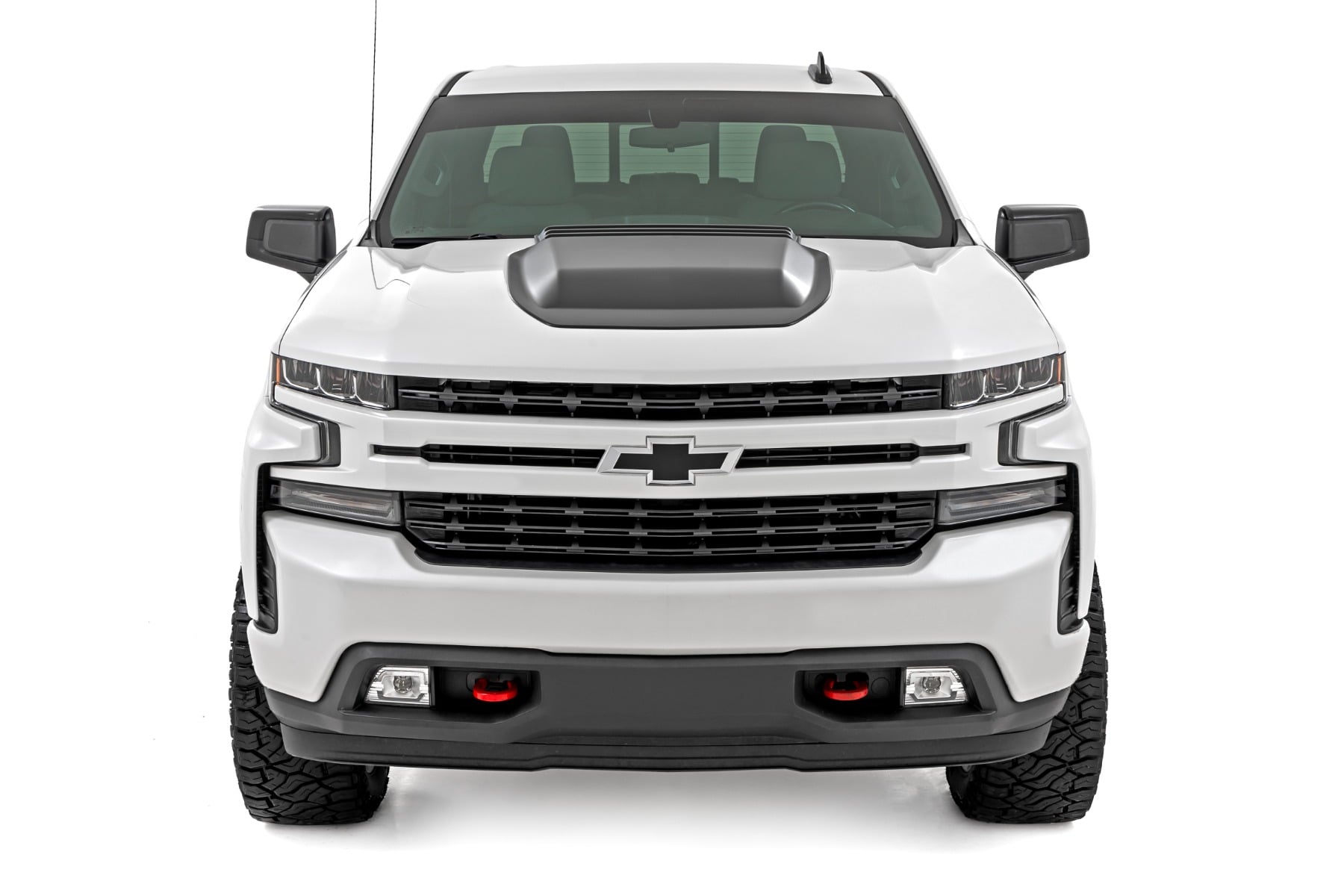 Hood Scoop | GB8 Mosaic Black | Chevy Silverado 1500 2WD/4WD (2019-2026)