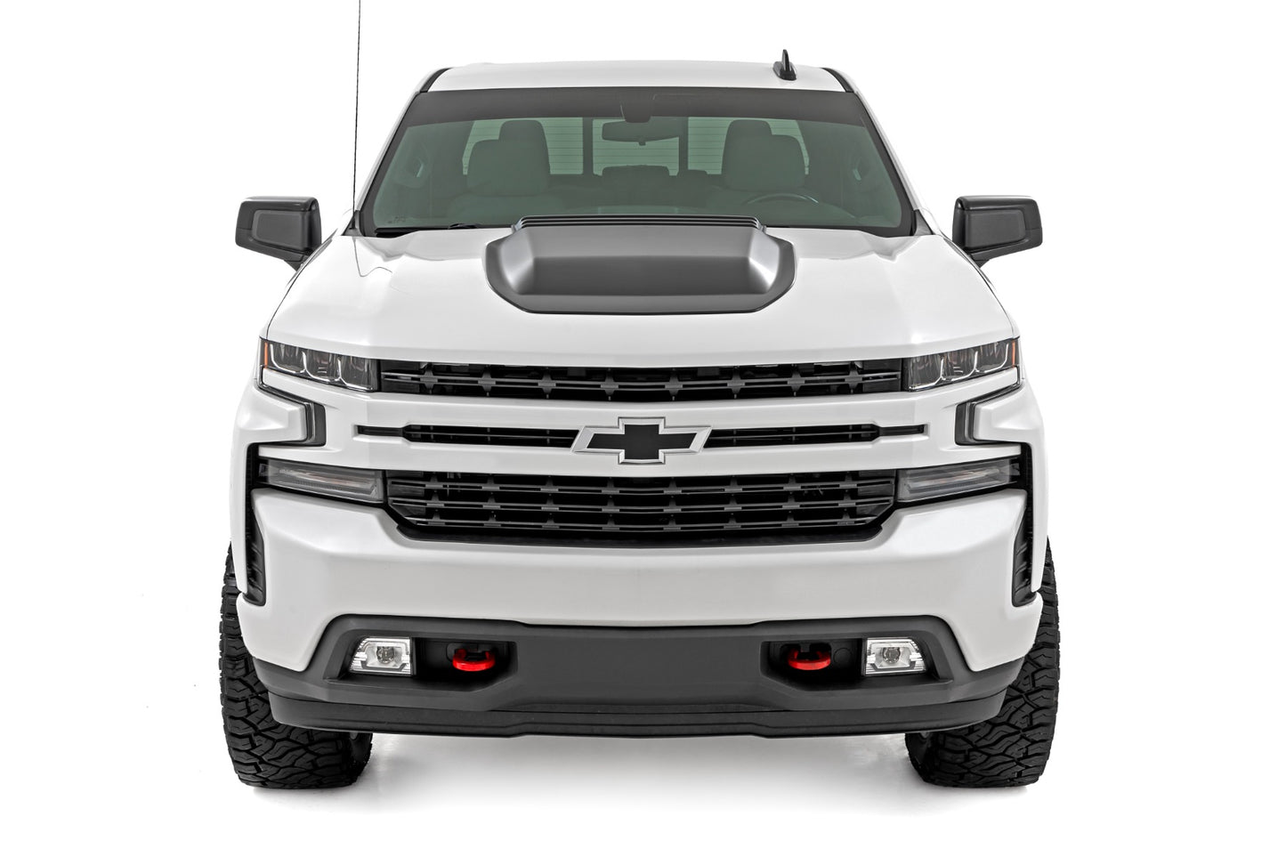 Hood Scoop | GJI Shadow Gray | Chevy Silverado 1500 2WD/4WD (2019-2026)