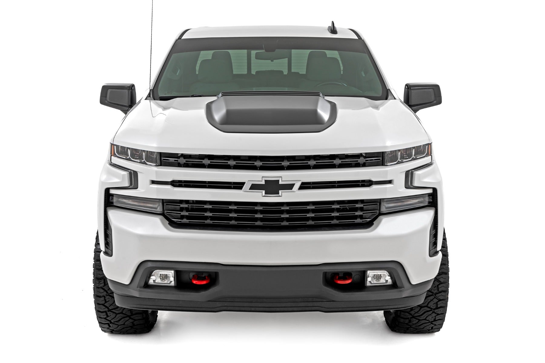 Hood Scoop | G9K Satin Steel | Chevy Silverado 1500 2WD/4WD (2019-2026)
