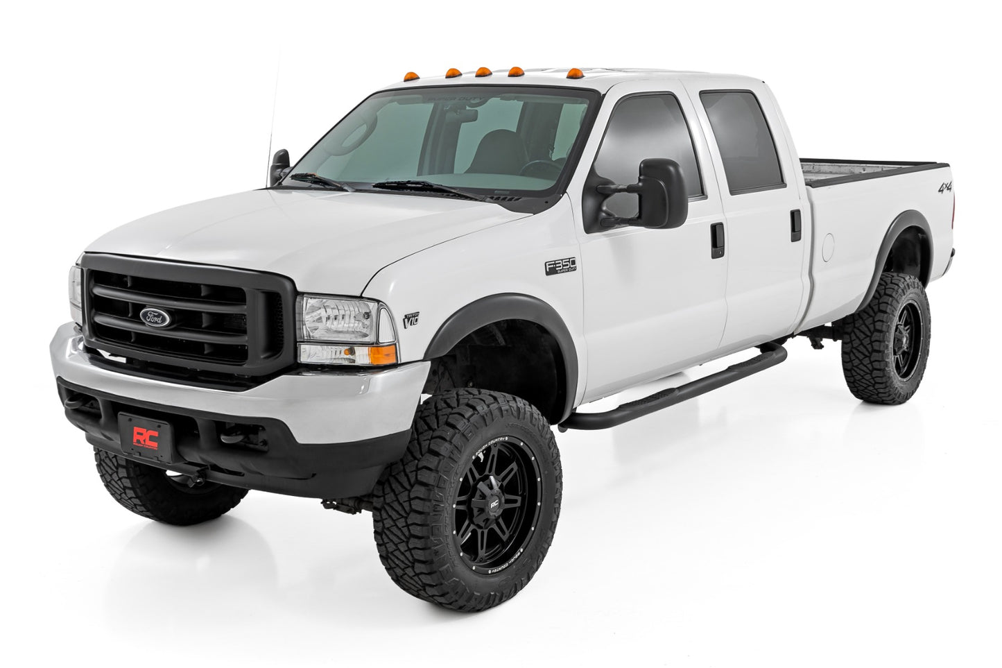 Nerf Steps | 3-Inch Tube | Crew Cab | Ford F-250/F-350 Super Duty (99-16)