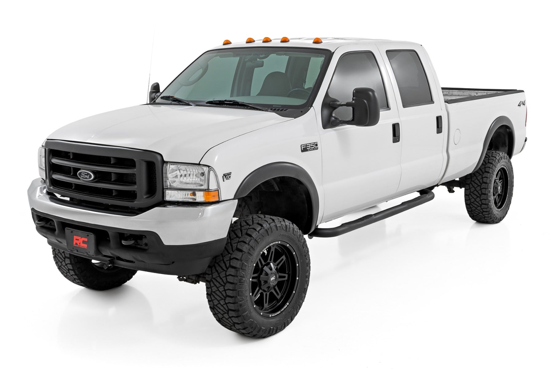 Nerf Steps | 3-Inch Tube | Crew Cab | Ford F-250/F-350 Super Duty (99-16)