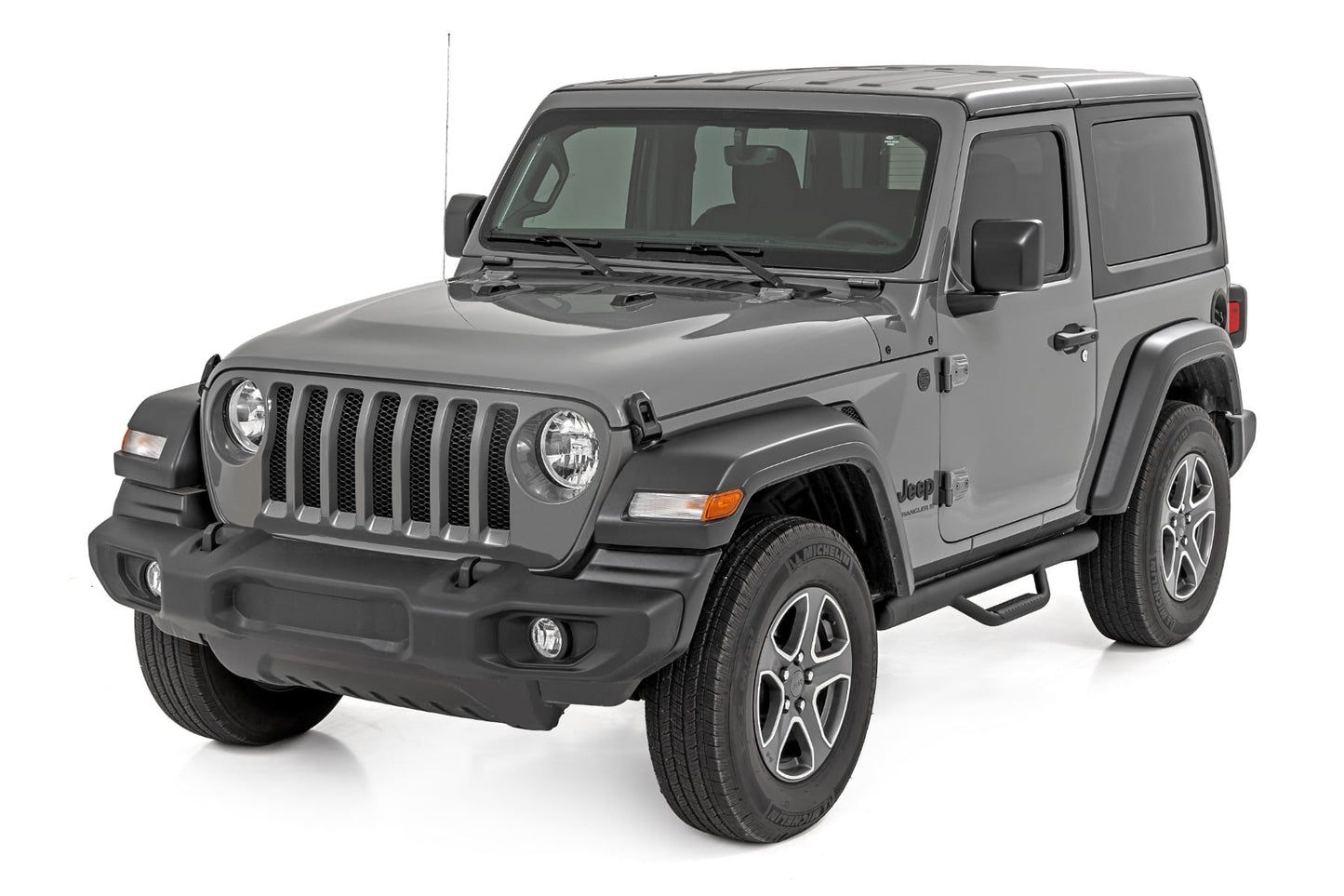 Nerf Steps | Full Length | 2 Door | Jeep Wrangler JL 4WD (2018-2026)