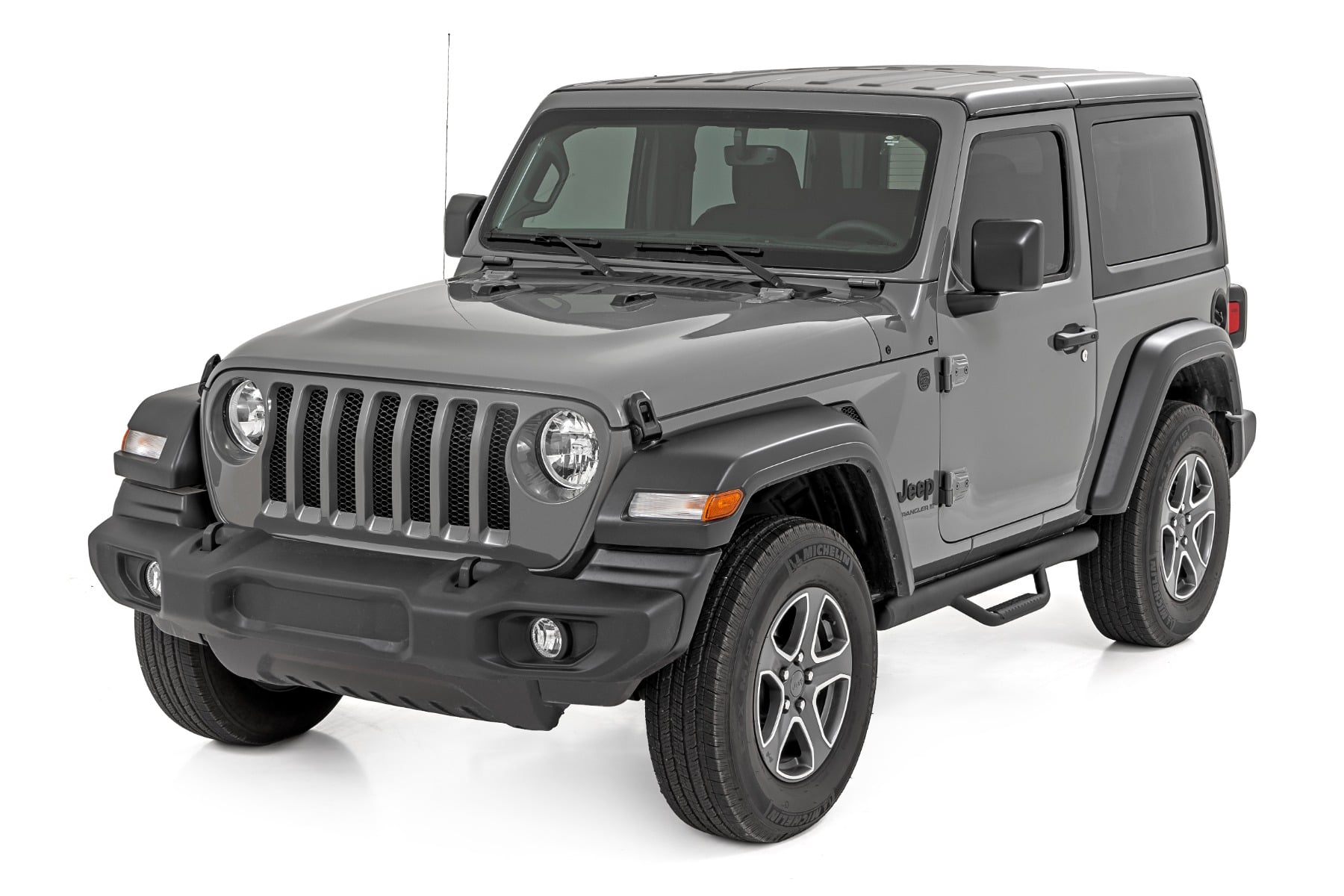 Nerf Steps | Full Length | 2 Door | Jeep Wrangler JL 4WD (2018-2026)
