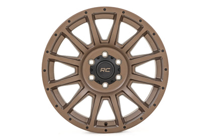 Rough Country 90 Series Wheel | One-Piece | Bronze | 18x9 | 8x180 | 0mm
