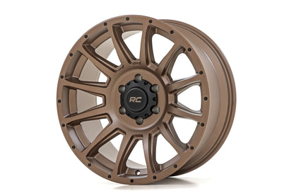 Rough Country 90 Series Wheel | One-Piece | Bronze | 20x10 | 5x5 | -19mm
