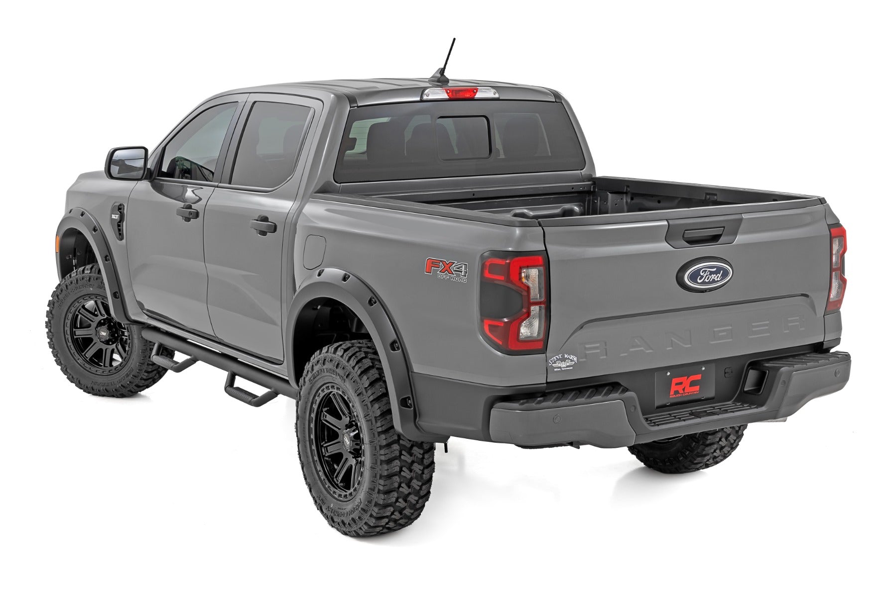Pocket Fender Flares | JS Iconic Silver | Ford Ranger 2WD/4WD (2024-2026)