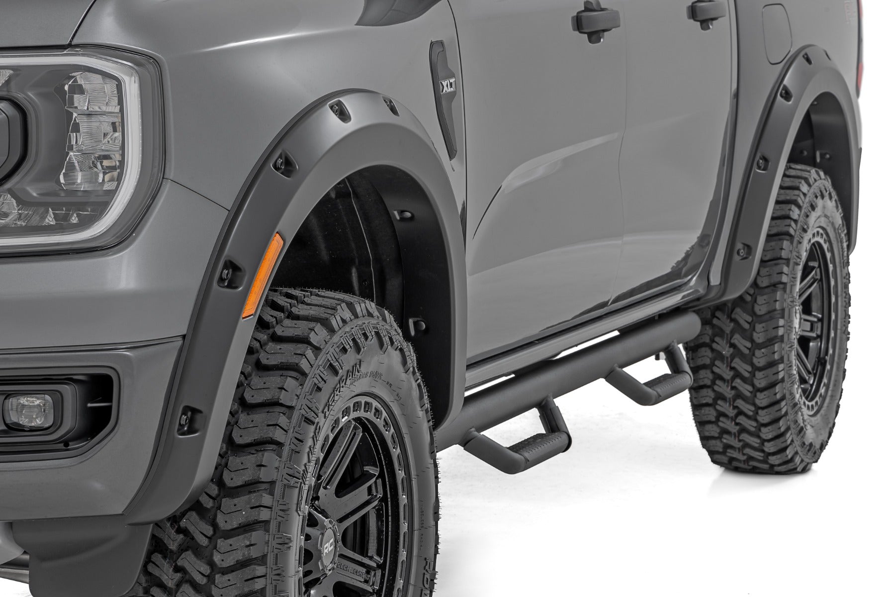 Pocket Fender Flares | NE Cactus Gray | Ford Ranger 2WD/4WD (2024-2026)