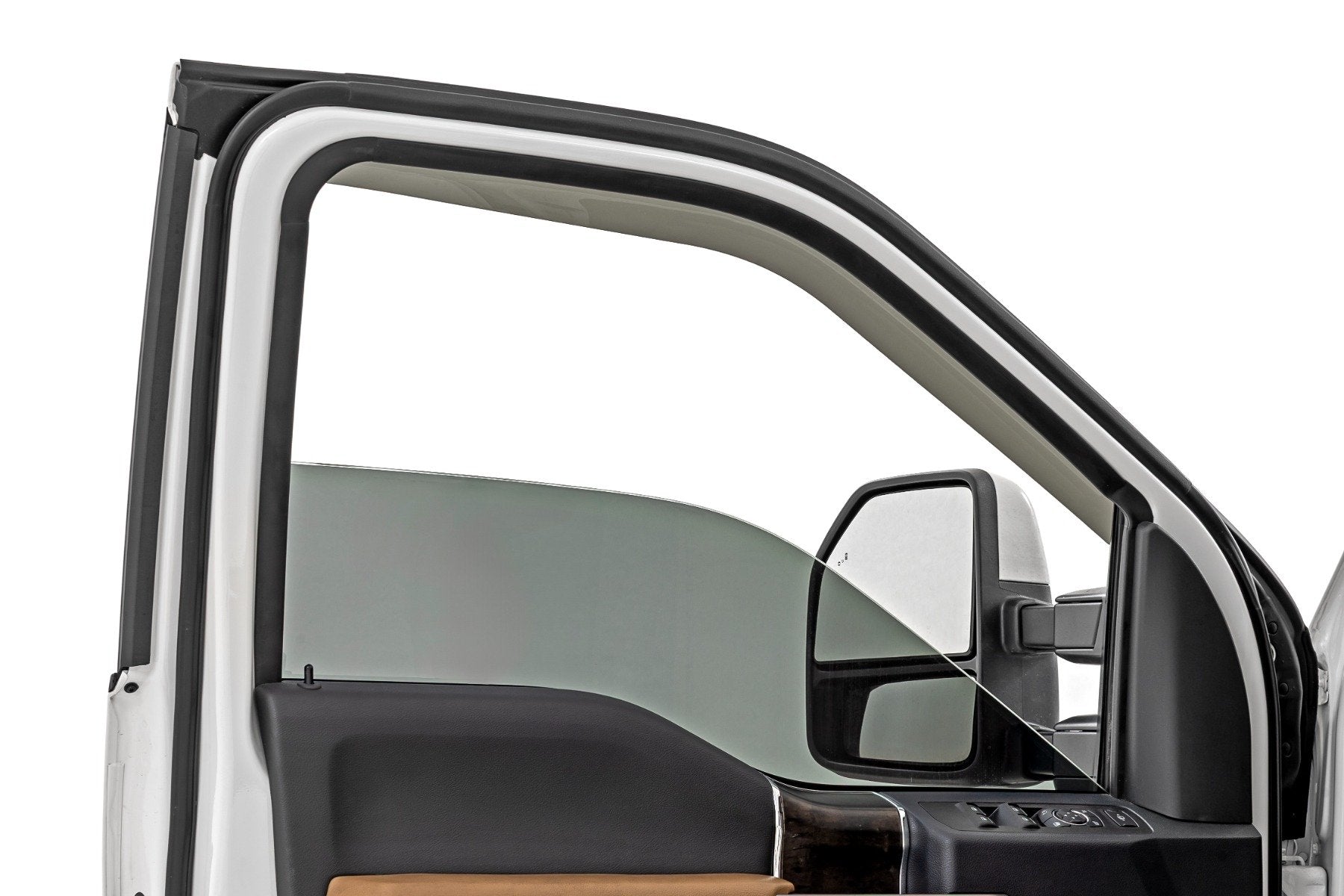 Side Window Deflectors | Tape On Rain Guard | Ford F-150 (17-24) F-250 (15-24)
