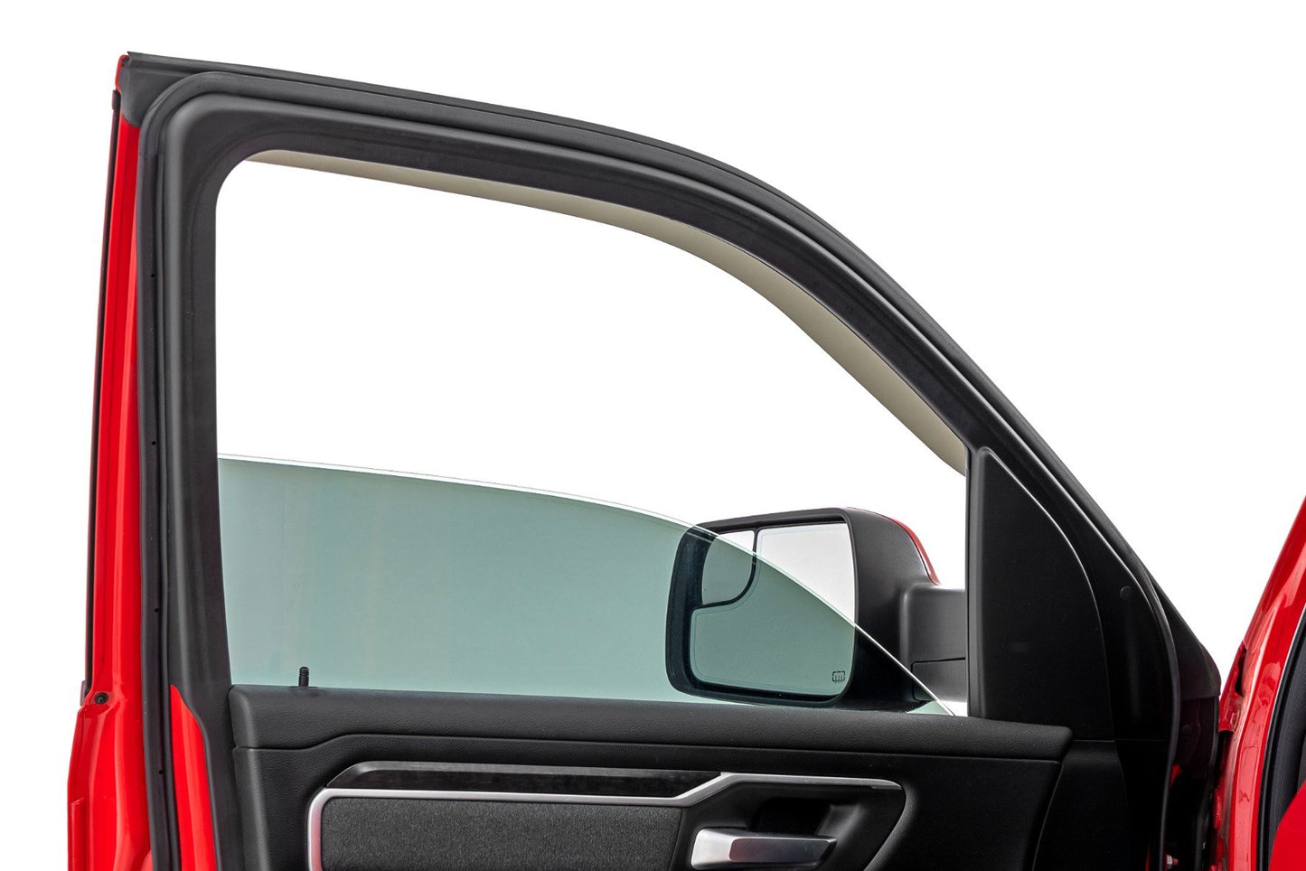 Side Window Deflectors | Tape On Rain Guard | Ram 1500 (19-25)/1500 TRX (21-24)