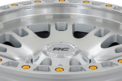 Rough Country 82 Series Wheel | One-Piece | Full Machined | 17x9 | 5x4.5 | -12mm