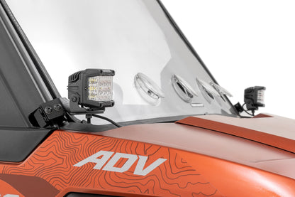 LED Light Kit | Front Mount | 2" Black Pair | Polaris XPEDITION XP 